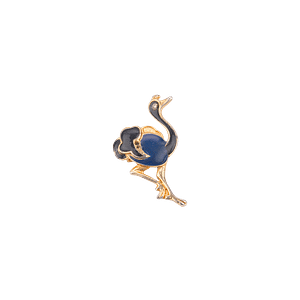 Broche Paon en Acier Inoxydable