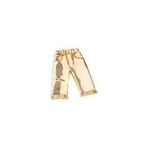 Broche Pantalon en Acier Inoxydable
