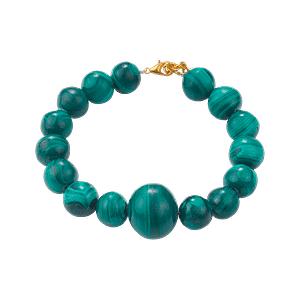 Bracelet en Malachite Naturelle