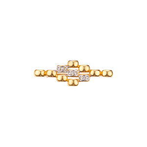 Broche Vintage en Acier Inoxydable