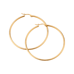 Boucles créoles en acier inoxydable