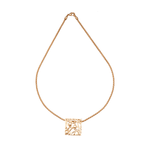 Collier Pendentif en Acier Inoxydable