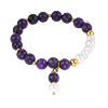 Bracelet Monbijoux en Améthyste & Perle de Culture