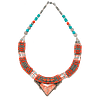 Collier tribal tibétain