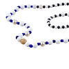 Collier vintage en perles de verre