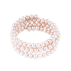 Bracelet Multirangs en Perles de Culture Authentiques