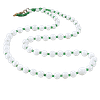 Collier vintage en perles de céramique