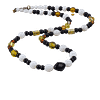 Collier vintage en perles de céramique