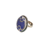 Bague Ethnique Tibétaine en Lapis-Lazuli