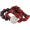 Trio de bracelets en perles naturelles d’agate