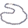 Collier Perles Baroques Noires