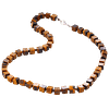 Collier œil de tigre Forme Carré