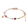 Bracelet Réglable Monbijoux en Multi-Pierres Naturelles