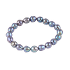 Bracelet en Perles de Culture Authentiques Noires