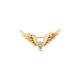 Broche Ailes d'Ange Éclatante