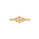 Broche Acier Inoxydable Élégance Géométrique