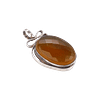 Pendentif Argent 925 & Œil-de-Tigre Naturel