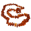 Collier Ambre Foncé Naturel