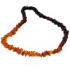 Collier Ambre Naturel Couleurs Arc-en-Ciel
