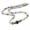 Collier vintage en perles de céramique