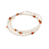 Bracelet en Perles de culture à Double Brins