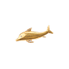 Broche Poisson en Acier Inoxydable
