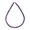 Collier Vintage en Améthyste Naturelle
