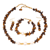 Ensemble Œil de Tigre & Perles de Culture - Création Monbijoux