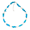 Collier en turquoise et perles de culture