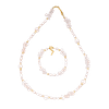Ensemble Chips de Quartz & Perles de Culture – Création Monbijoux