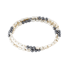 Bracelet en Perles de Culture & Hématite