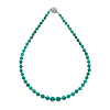 Collier Vintage en Malachite Naturelle – Vert Intense & Veines Hypnotiques