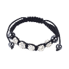 Bracelet Shamballa avec Strass en hématiteet Cristal