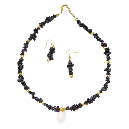 Ensemble Onyx & Perle de Culture – Création Monbijoux