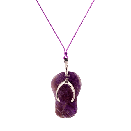 Pendentif en Pierre d’Améthyste