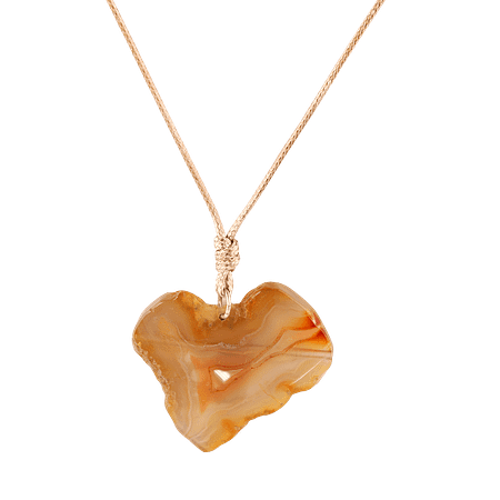 Pendentif d’agate cornaline du Liban