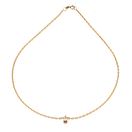 Collier pendentif en acier inoxydable