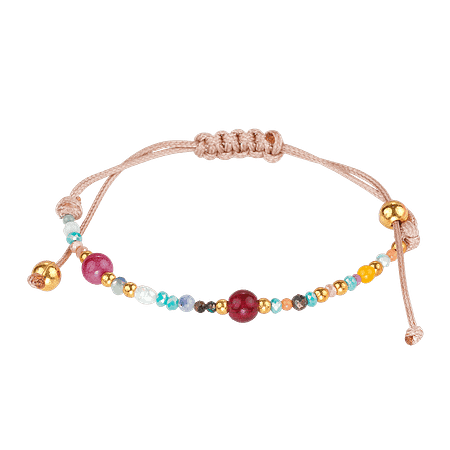 Bracelet Enfant en Pierres sur Fil Nylon – Création Monbijoux