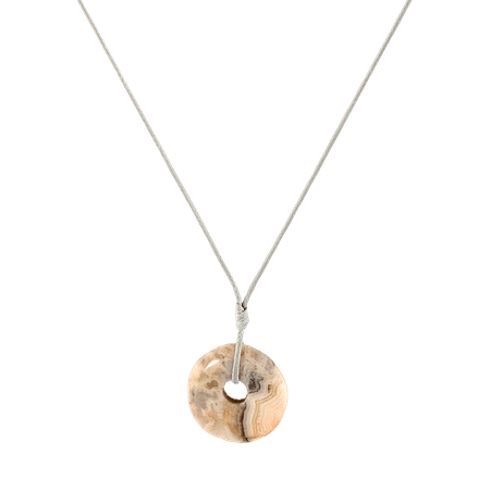 Pendentif en agate naturelle