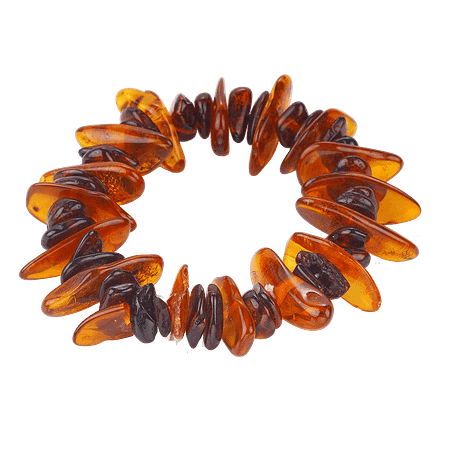 Bracelet en pierre d'ambre naturel