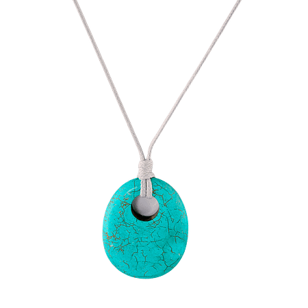 Pendentif en Turquoise Naturel