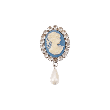 Broche Camée Vintage Style Ancien
