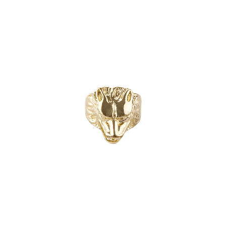 Bague Lion en Acier Inoxydable
