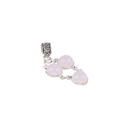 Pendentif Tibétain & Pierre de quartz