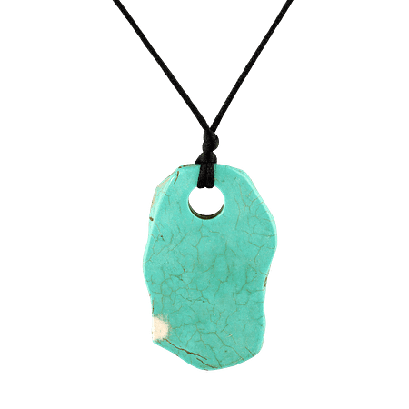 Pendentif en Turquoise Naturelle