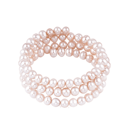 Bracelet Multirangs en Perles de Culture