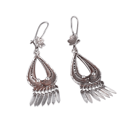 Boucles d'oreilles en Argent 925