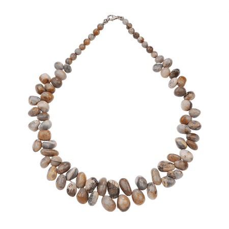 Collier en Agate Naturelle