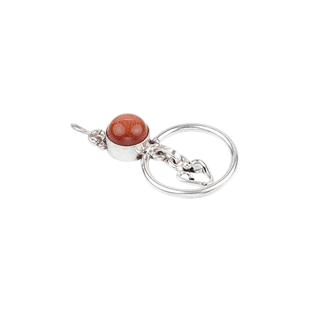 Pendentif Tibétain & Pierre de soleil