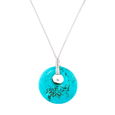 Pendentif Cabochon en Turquoise
